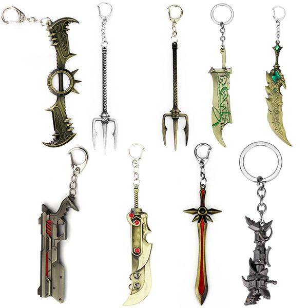 game league of legendes jinx shrekzooka keychain darts keychain zinc alloy dota 2 key chain cosplay gifts, Silver
game league of legendes jinx shrekzooka keychain darts keychain zinc alloy dota 2 key chain cosplay gifts, Silver