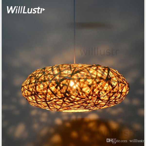 handmade bamboo pendant lamp bird nest home bedroom l dinning room restaurant hand knitted suspension hanging light
handmade bamboo pendant lamp bird nest home bedroom l dinning room restaurant hand knitted suspension hanging light