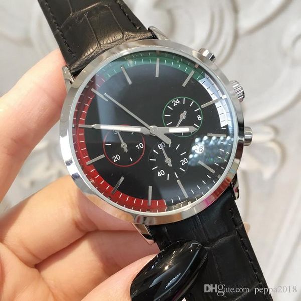 all subdials work 2018 fashion man military genuine leather watch dress luxury design male wristwatch silver quartz watch business clock, Slivery;brown
all subdials work 2018 fashion man military genuine leather watch dress luxury design male wristwatch silver quartz watch business clock, Slivery;brown