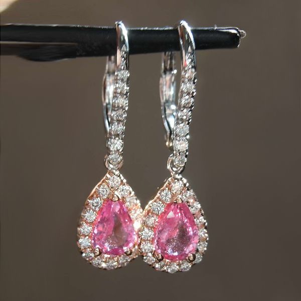 2020 trendy teardrop crystal dangle earrings for women girls fashion pink waterdrop zircon earring bridesmaid jewelry z4m515, Silver
2020 trendy teardrop crystal dangle earrings for women girls fashion pink waterdrop zircon earring bridesmaid jewelry z4m515, Silver