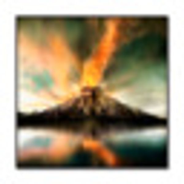 modern minimalist volcano decorative painting, single spray painting home music restaurant fresco processing
modern minimalist volcano decorative painting, single spray painting home music restaurant fresco processing