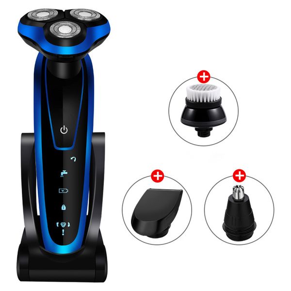 multifunctional shaver for men electric floating shaving machine waterproof rechargeable hair trimmer triple blade rotation
multifunctional shaver for men electric floating shaving machine waterproof rechargeable hair trimmer triple blade rotation