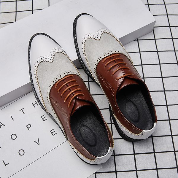 2020 new spring brock shoes mens european and american cross-border brock shoes large size brock shoes men, Black
2020 new spring brock shoes mens european and american cross-border brock shoes large size brock shoes men, Black