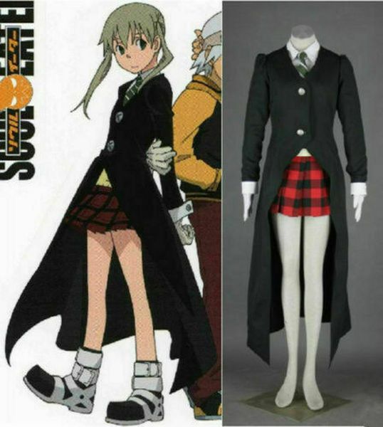 soul eater maka albarn uniform custom made cosplay costume dress cloak, Black;red
soul eater maka albarn uniform custom made cosplay costume dress cloak, Black;red