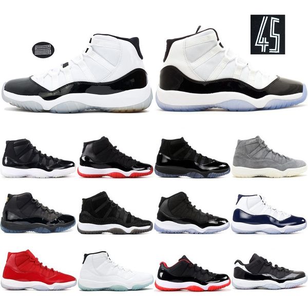concord high 45 11s platinum tint cap and gown men basketball shoes gym red bred barons space jams 11 mens sports sneakers designer trainers
concord high 45 11s platinum tint cap and gown men basketball shoes gym red bred barons space jams 11 mens sports sneakers designer trainers