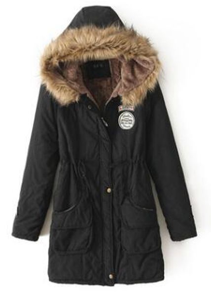 1pcs/lot korean style woman casual cotton long coat female solid hooded full cotton casual jacket women winter coat, Black
1pcs/lot korean style woman casual cotton long coat female solid hooded full cotton casual jacket women winter coat, Black