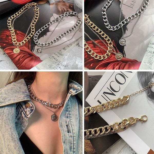 geometric necklace round necklaces women chain ladies pendant girls jewelry silver color trendy korean alloy double halskette
geometric necklace round necklaces women chain ladies pendant girls jewelry silver color trendy korean alloy double halskette