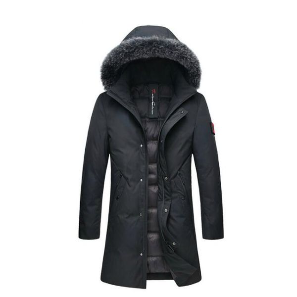 fashion brand men's winter down coat designer men's down parkas luxury jackets white duck down fox fur collar hooded thick coat cl, Black
fashion brand men's winter down coat designer men's down parkas luxury jackets white duck down fox fur collar hooded thick coat cl, Black