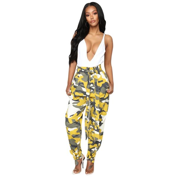 women fashion high waist loose camouflage long pants ladies casual outdoor sport pants climbing with belt, Blue
women fashion high waist loose camouflage long pants ladies casual outdoor sport pants climbing with belt, Blue