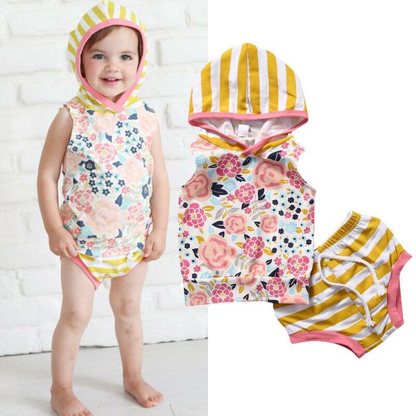 3-18m summer cute striped cool yellow flower hat newborn infant baby floral girl hooded vest pants shorts outfit set clothes, Pink;blue
3-18m summer cute striped cool yellow flower hat newborn infant baby floral girl hooded vest pants shorts outfit set clothes, Pink;blue