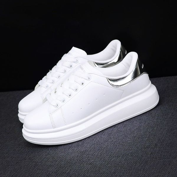 women sneakers 2019 new fashion spring autumn flats lovers white casual leisure lace-up platform single shoes mx200425, Black
women sneakers 2019 new fashion spring autumn flats lovers white casual leisure lace-up platform single shoes mx200425, Black