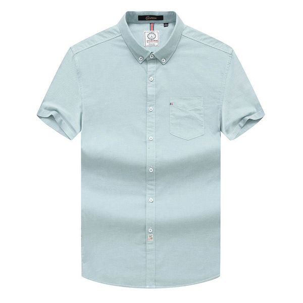 big size cotton short sleeve shirt male loose fat man oxford spinning shirt plus fat plus business leisure top, White;black
big size cotton short sleeve shirt male loose fat man oxford spinning shirt plus fat plus business leisure top, White;black