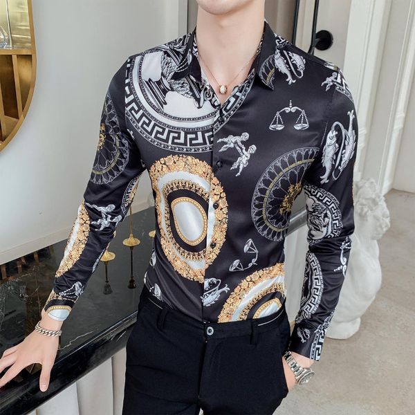 мужская мода новая весна осень печатная рубашка контрастный цвет тонкий длинный рукав рубашки повседневные дышащие мужские топы плюс размер, White;black
мужская мода новая весна осень печатная рубашка контрастный цвет тонкий длинный рукав рубашки повседневные дышащие мужские топы плюс размер, White;black