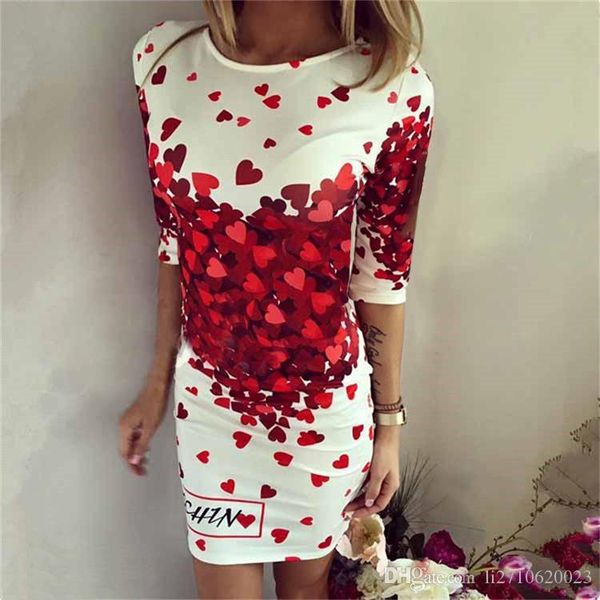 new 2016 spring summer dresses women party club bodycon sheath casual elegant dress print red heart lovely dresses, Black;gray
new 2016 spring summer dresses women party club bodycon sheath casual elegant dress print red heart lovely dresses, Black;gray