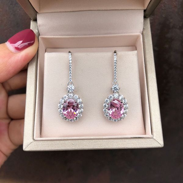 wong rain romantic cute 100% 925 sterling silver oval created moissanite drop dangle diamonds earrings fine jewelry wholesale, Golden;silver
wong rain romantic cute 100% 925 sterling silver oval created moissanite drop dangle diamonds earrings fine jewelry wholesale, Golden;silver