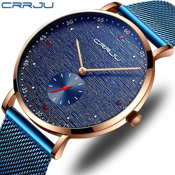 crrju men watch fashion simple ultra thin stainless steel mesh band quartz wristwatch casual waterproof male clock gift for men, Slivery;brown
crrju men watch fashion simple ultra thin stainless steel mesh band quartz wristwatch casual waterproof male clock gift for men, Slivery;brown