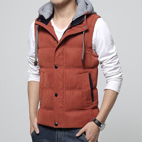 cotton casual men vest men cotton slim waistcoat hat detachable windbreak winter warm khaki men vest m-4xl zipper breathable, Black;white
cotton casual men vest men cotton slim waistcoat hat detachable windbreak winter warm khaki men vest m-4xl zipper breathable, Black;white