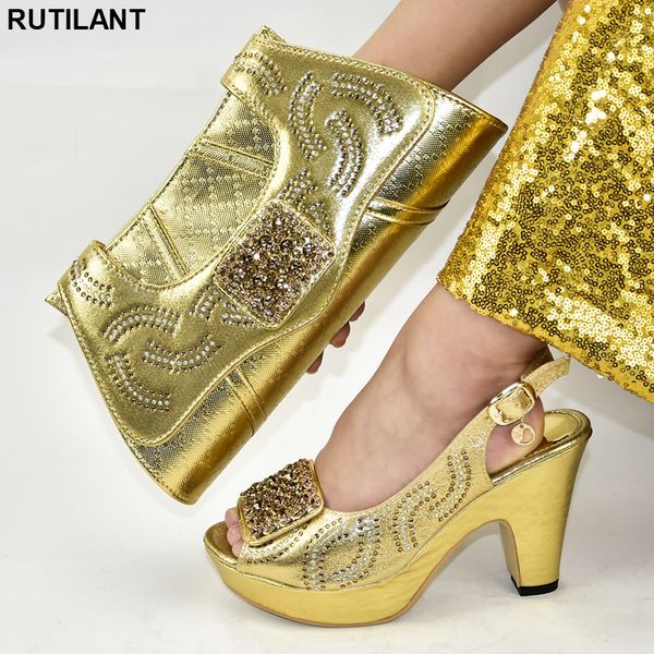 dress shoes fashion african matching and bags italian in women crystal shoe wedding bag to match for parties, Black
dress shoes fashion african matching and bags italian in women crystal shoe wedding bag to match for parties, Black