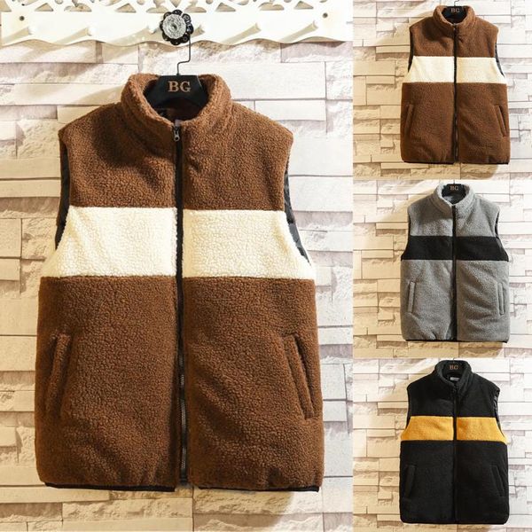 men's autumn winter jacket coat fashion stripe splicing keep warm waistcoat vest coat jacket erkek mont for men, Black;white
men's autumn winter jacket coat fashion stripe splicing keep warm waistcoat vest coat jacket erkek mont for men, Black;white