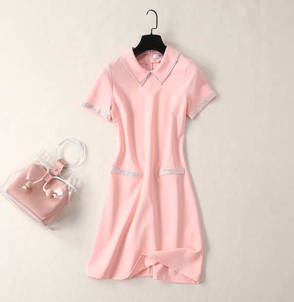 2020 summer new arrival womens dresses luxury brand casual short sleeve pure color womens dresses s-xl, Black;gray
2020 summer new arrival womens dresses luxury brand casual short sleeve pure color womens dresses s-xl, Black;gray