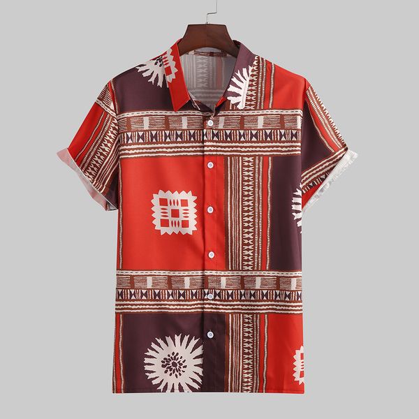 ethnic printed shirt men short sleeve button shirt summer hawaiian shirt male casual camisa masculina printed beach shirts brand, White;black
ethnic printed shirt men short sleeve button shirt summer hawaiian shirt male casual camisa masculina printed beach shirts brand, White;black