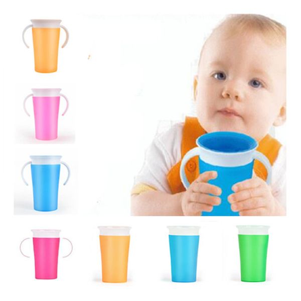 1PC 360 Degree Can Be Rotated Magic Cup Baby Learning Drinking Cup LeakProof Child Water Cup Bottle 260ML
1PC 360 Degree Can Be Rotated Magic Cup Baby Learning Drinking Cup LeakProof Child Water Cup Bottle 260ML