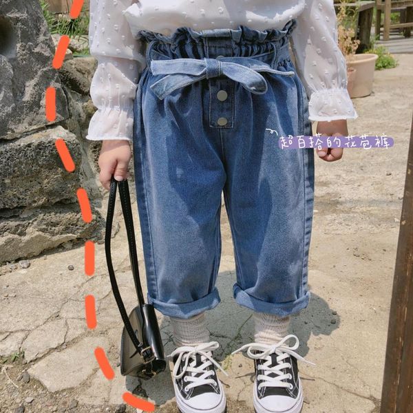 2019 new stylish boys girls ruffle denim pants autumn fashion kids jean fashion trousers for 1-6 years, Blue
2019 new stylish boys girls ruffle denim pants autumn fashion kids jean fashion trousers for 1-6 years, Blue