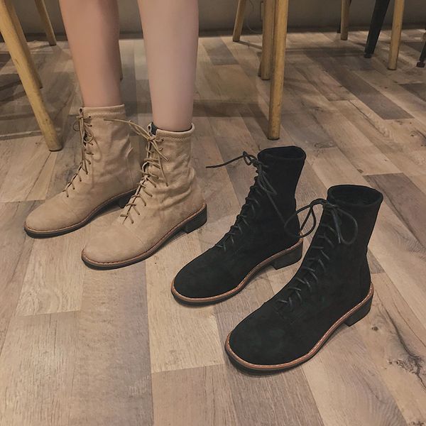 jodimitty 2020 women's low heel boots suede flats boots new women winter shoes fashion casual botas mujer female botas mujer, Black
jodimitty 2020 women's low heel boots suede flats boots new women winter shoes fashion casual botas mujer female botas mujer, Black