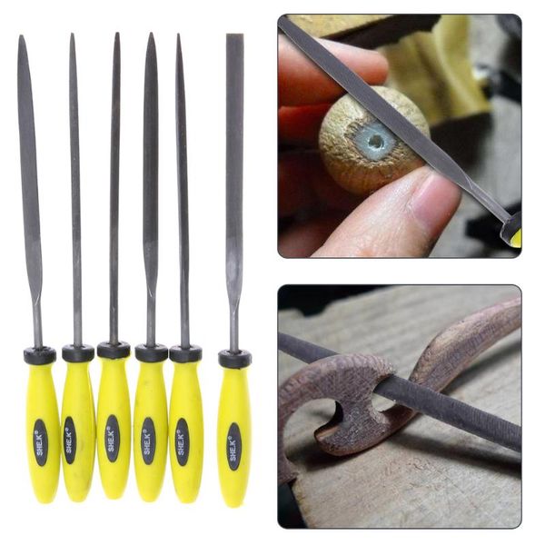 6pcs/set metal file mini assorted rasp diamond needle file set repair tool set 3mm*150mm/4mm*160mm repair tool hand tools
6pcs/set metal file mini assorted rasp diamond needle file set repair tool set 3mm*150mm/4mm*160mm repair tool hand tools