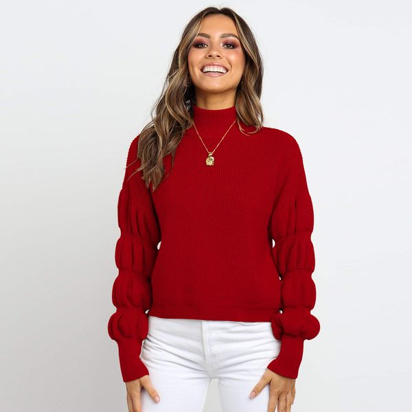 new 2019 autumn women sweater white cotton long sleeves turtleneck black casual pullover fashionable feminine plus size -x, White;black
new 2019 autumn women sweater white cotton long sleeves turtleneck black casual pullover fashionable feminine plus size -x, White;black
