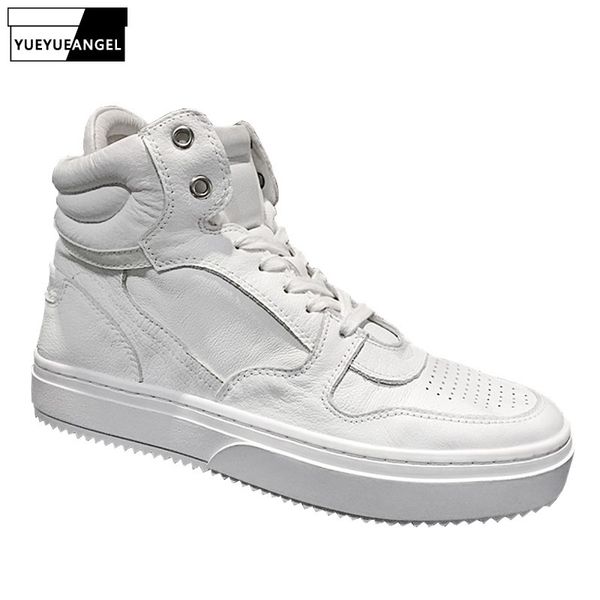 luxury casual shoes men autumn genuine leather cow white lace-up high-sneakers fashion hip hop shoes flats trainers 38-43, Black
luxury casual shoes men autumn genuine leather cow white lace-up high-sneakers fashion hip hop shoes flats trainers 38-43, Black