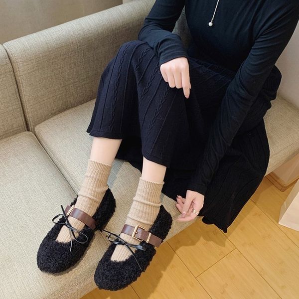 women metal decoration plus velvet peas shoes autumn winter shoes women's wear flat bottom two wear single k17-16, Black
women metal decoration plus velvet peas shoes autumn winter shoes women's wear flat bottom two wear single k17-16, Black