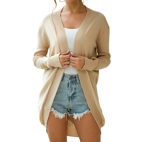 plus size women knitted solid long sleeve cardigan sweater long blouse pull femme nouveaute 2019 winter clothes women, White
plus size women knitted solid long sleeve cardigan sweater long blouse pull femme nouveaute 2019 winter clothes women, White