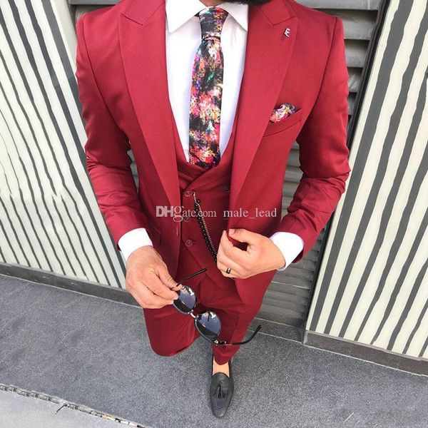 handsome groomsmen peak lapel groom tuxedos mens wedding dress man jacket blazer prom dinner 3 piece suit(jacket+pants+tie+vest) aa113, Black;gray
handsome groomsmen peak lapel groom tuxedos mens wedding dress man jacket blazer prom dinner 3 piece suit(jacket+pants+tie+vest) aa113, Black;gray