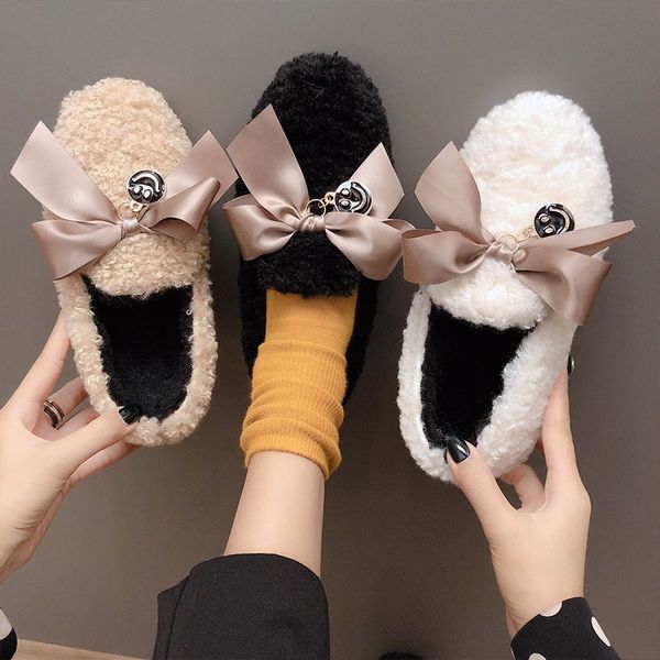 korean shoes slip-on women's moccasins bow-knot loafers fur all-match casual female sneakers flats round toe 2019 slip on, Black
korean shoes slip-on women's moccasins bow-knot loafers fur all-match casual female sneakers flats round toe 2019 slip on, Black