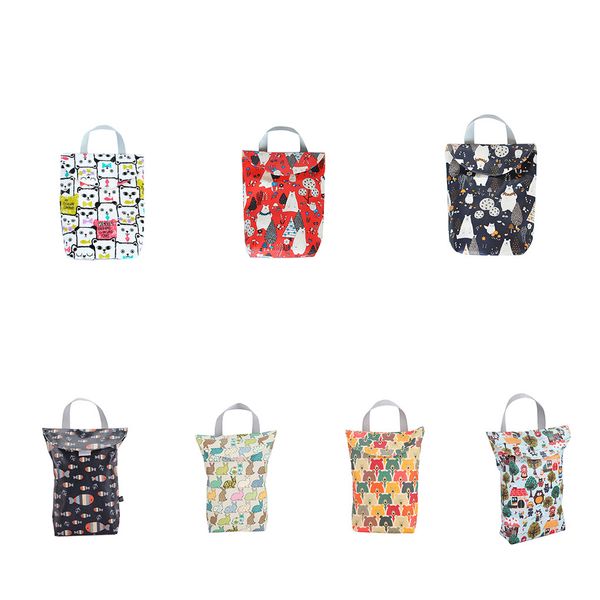 portable outdoor diaper bags reusable waterproof cartoon print wet diaper bag travel cosmetic snacks handbag
portable outdoor diaper bags reusable waterproof cartoon print wet diaper bag travel cosmetic snacks handbag