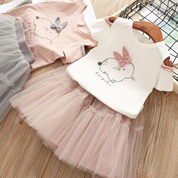 baby girl dress set cartoon ear short sleeve t-shirt + skirt children girl outfits kids clothes, White
baby girl dress set cartoon ear short sleeve t-shirt + skirt children girl outfits kids clothes, White