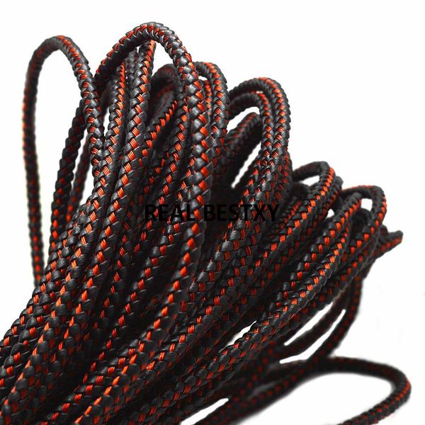 ая / серия около 5 мм плетеного кожаного шнура rope черной строки с красными стальной проволокой шнурами для изготовления ювелирных изделий, Blue;slivery
ая / серия около 5 мм плетеного кожаного шнура rope черной строки с красными стальной проволокой шнурами для изготовления ювелирных изделий, Blue;slivery