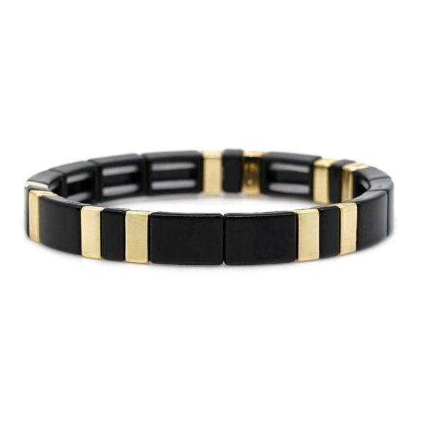 fashion zinc alloy paint maintains rainbow color men and women bracelet hand jewelry elastic rope metal bead bohe bracelet 2020, Black
fashion zinc alloy paint maintains rainbow color men and women bracelet hand jewelry elastic rope metal bead bohe bracelet 2020, Black