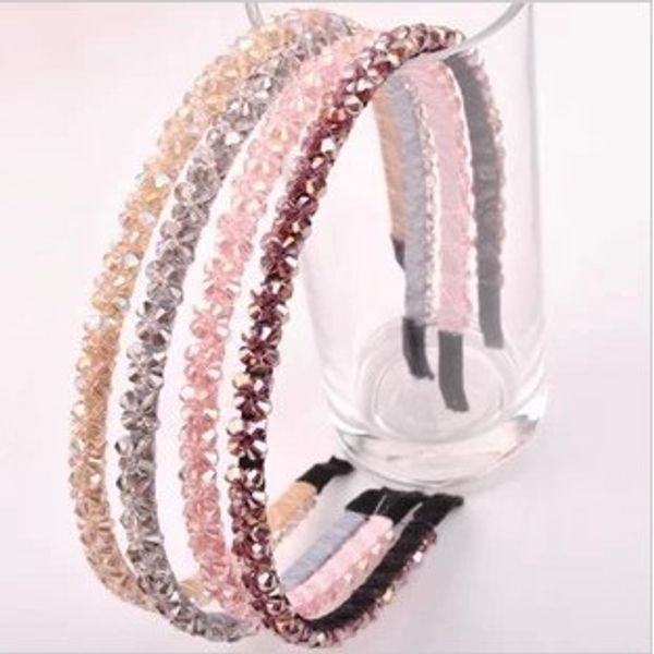genuine hair ornaments headbands pure handmade fish line beads double-row crystal hoop, 2 platoon hoops, hundred headgear, Silver
genuine hair ornaments headbands pure handmade fish line beads double-row crystal hoop, 2 platoon hoops, hundred headgear, Silver