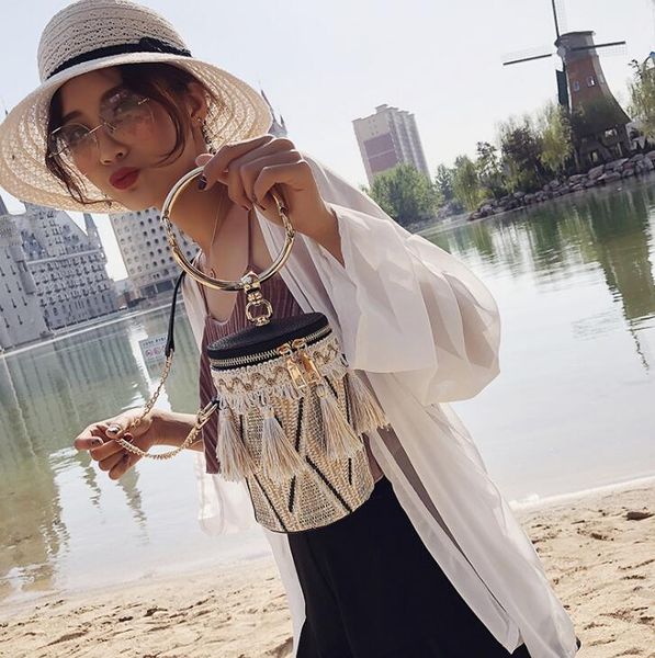 2019 trendy wild mini luxury designer bucket bag handbag shoulder bag messenger bag