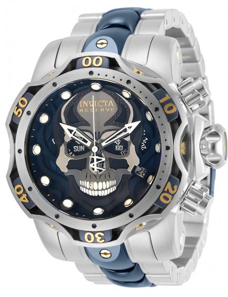 model 30351 selling reserve venom grimace mens quartz 52.5 mm stainless steel blue gold case gunmetal blue silver dial, Slivery;brown
model 30351 selling reserve venom grimace mens quartz 52.5 mm stainless steel blue gold case gunmetal blue silver dial, Slivery;brown