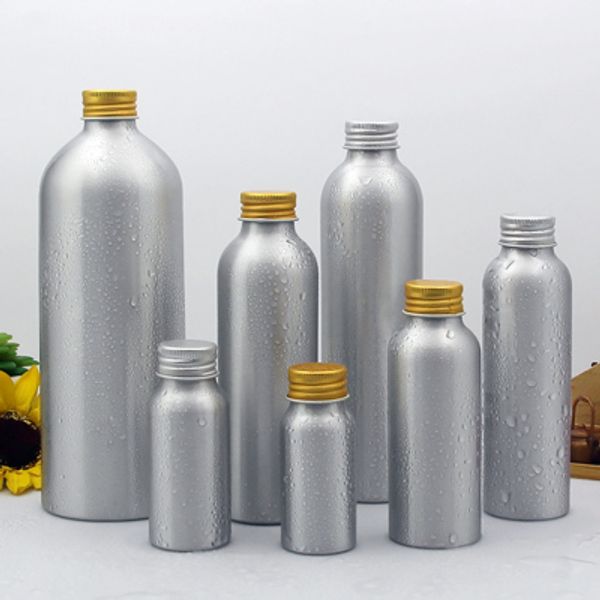 10pcs empty aluminum refillable bottles pot with aluminum screw lid caps 30ml 40ml 50ml 100ml 120ml 150ml empty water containers
10pcs empty aluminum refillable bottles pot with aluminum screw lid caps 30ml 40ml 50ml 100ml 120ml 150ml empty water containers