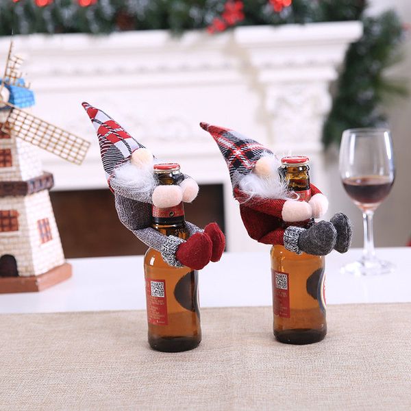 christmas red wine bottle cover bags table decoration cute doll cover hug santa claus snowman doll home xmas party decoration
christmas red wine bottle cover bags table decoration cute doll cover hug santa claus snowman doll home xmas party decoration