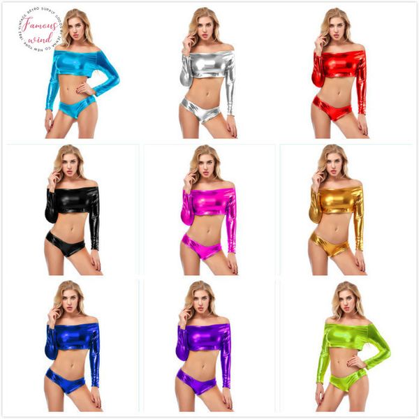 candy color shiny pu faux leather crop pole dance night club wear bustier off collar colthing, White
candy color shiny pu faux leather crop pole dance night club wear bustier off collar colthing, White