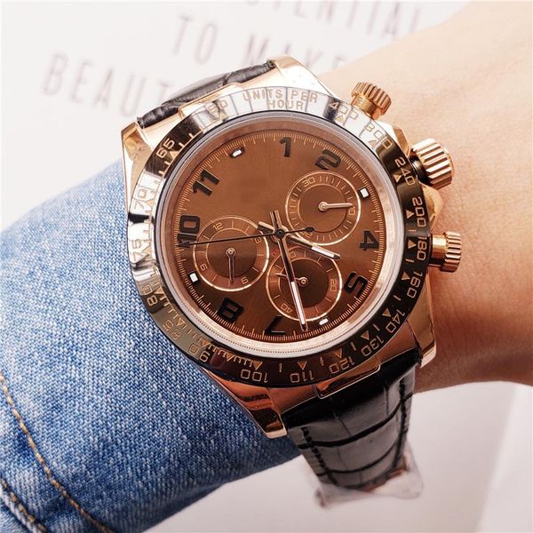 brand latest men's watch ceramic watch circle automatic movement mechanical watch fashion leisure sports leather strap watches, Slivery;brown
brand latest men's watch ceramic watch circle automatic movement mechanical watch fashion leisure sports leather strap watches, Slivery;brown