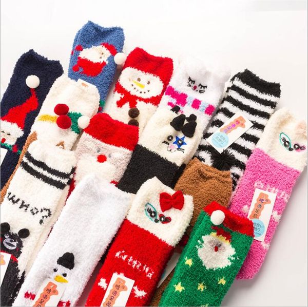 socks girls coral velvet floor socks cartoon sleep socks women christmas warm hosiery towel thick sock autumn calcetines stocking gift e6727, Pink;yellow
socks girls coral velvet floor socks cartoon sleep socks women christmas warm hosiery towel thick sock autumn calcetines stocking gift e6727, Pink;yellow