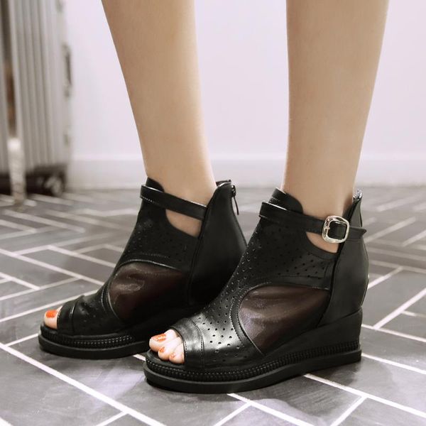 sandals women high heels wedges shoes for women gladiator shoes summer fish mouth platform sandals roman style woman new, Black
sandals women high heels wedges shoes for women gladiator shoes summer fish mouth platform sandals roman style woman new, Black