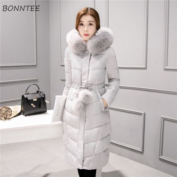parkas women all-match thicken trendy fur collar solid womens outwear korean style winter warm soft long sleeve ladies overcoats, Black
parkas women all-match thicken trendy fur collar solid womens outwear korean style winter warm soft long sleeve ladies overcoats, Black
