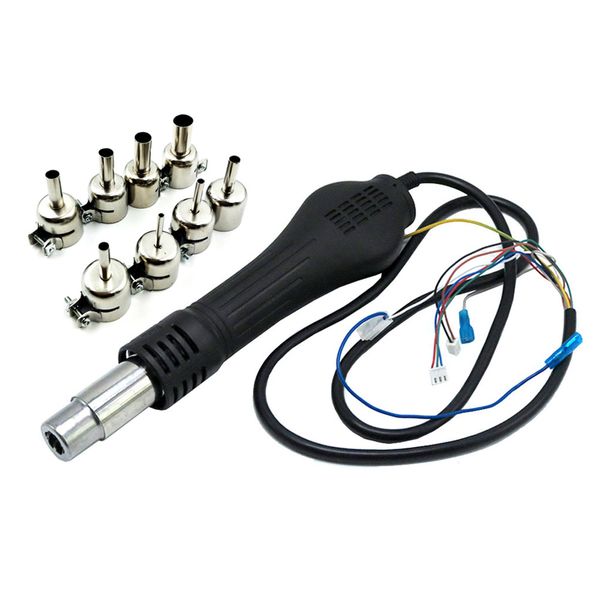 saike heat gun handle accessories nozzle suite 700w 220v for saike soldering station 898d 852d+ 858d 909d 952d+ 8586d 852d
saike heat gun handle accessories nozzle suite 700w 220v for saike soldering station 898d 852d+ 858d 909d 952d+ 8586d 852d